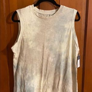 Women’s sleeveless tie dye dress